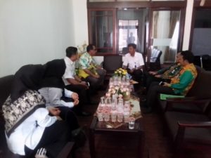 Kepala BNNK Tabalong Kunjungi Sekda Tabalong Untuk Optimalisasi Pelaksanaan P4GN Di Daerah