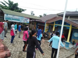 Bimbingan Jasmani Untuk Kesehatan BNNK Tabalong Laksnakan Senam Bersama