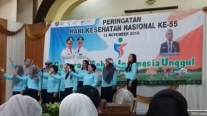BNN Kabupaten Tabalong Ikut Berpartisipasi Dalam Peringatan Hari Kesehatan Nasional (HKN) Ke 55 Tahun 2019