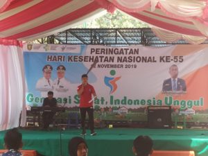 BNN Kabupaten Tabalong Ikut Berpartisipasi Dalam Peringatan Hari Kesehatan Nasional (HKN) Ke 55 Tahun 2019